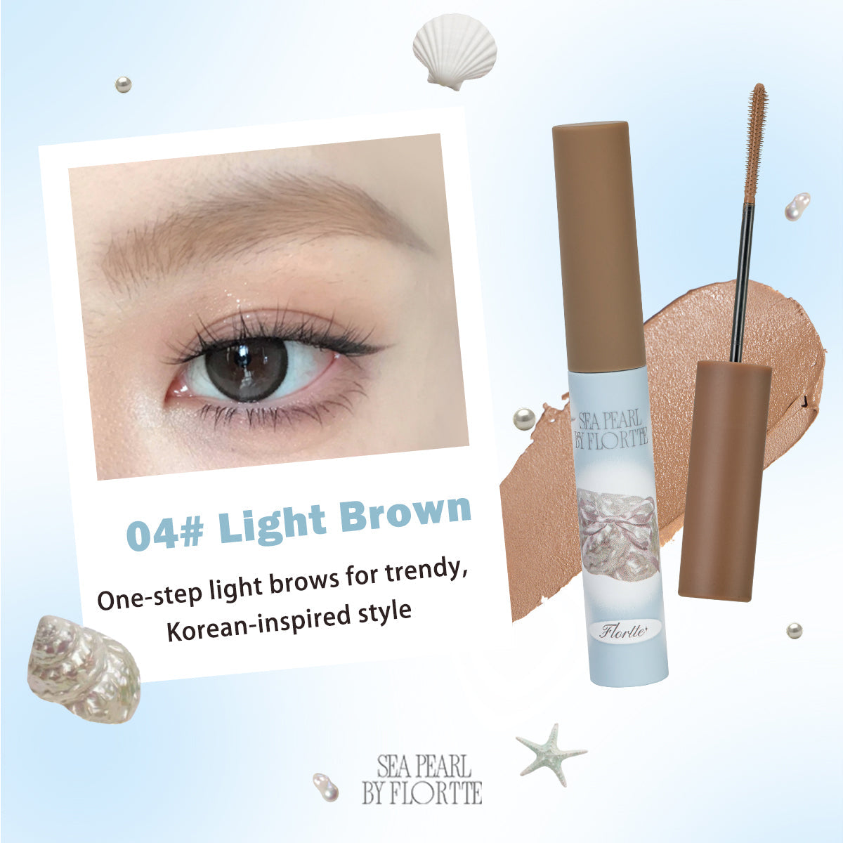 FLORTTE Glass Sea Collection Eyebrow Tint