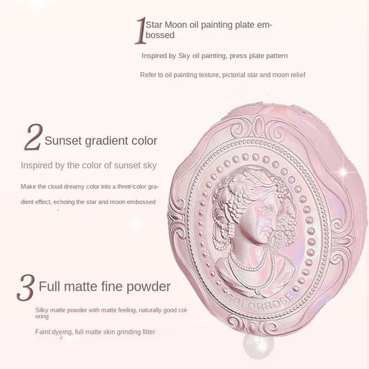 ColorRose Embossed Gradient Multi-Use Blush Palette