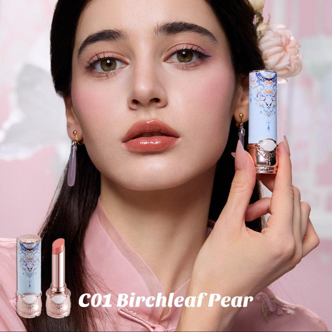 Flower Knows Butterfly Cloud Collar Collection Glossy Lipstick