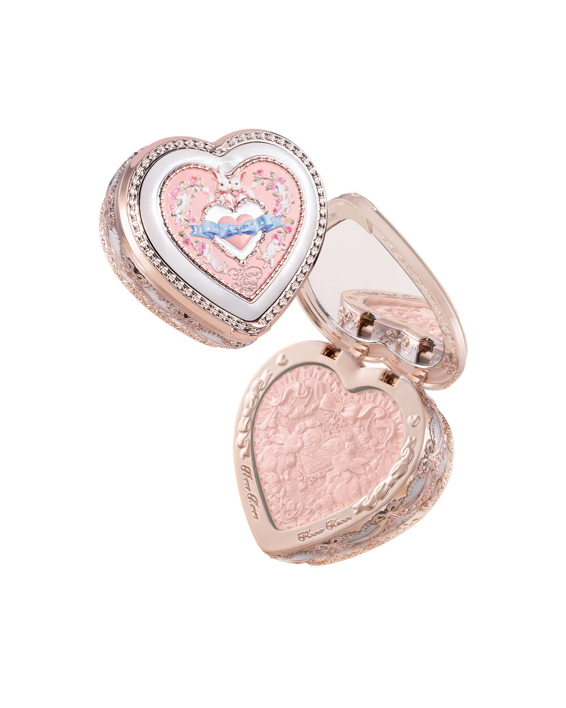 Flower Knows Bunny Garden Embossed Blush