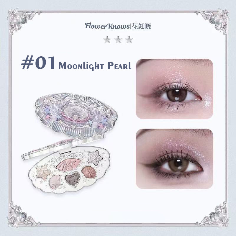 Flower Knows Shell's Jewel 6-Color Makeup Palette