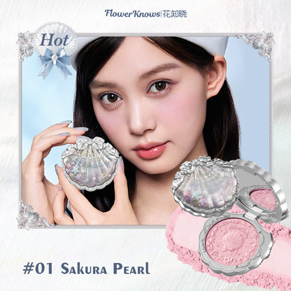 Flower Knows Shell's Jewel Silk Satin Blush