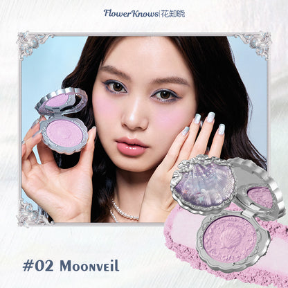Flower Knows Shell's Jewel Silk Satin Blush