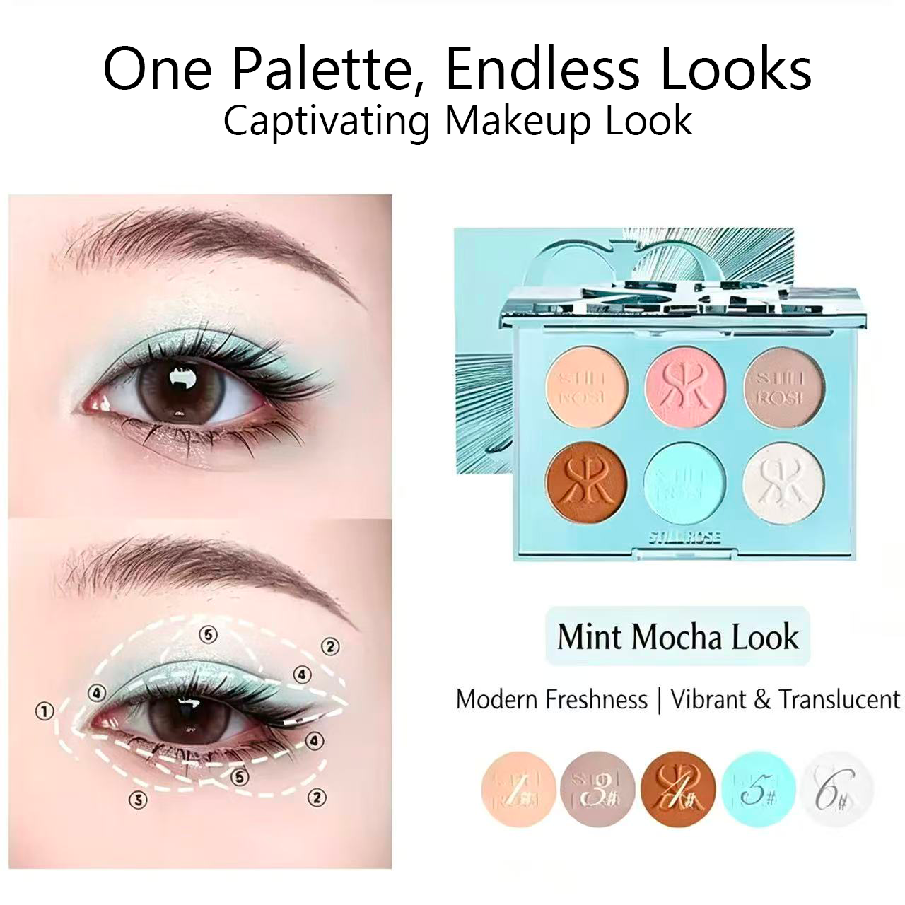 Stillrose Blade Edge Eyeshadow Palette