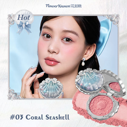 Flower Knows Shell's Jewel Silk Satin Blush
