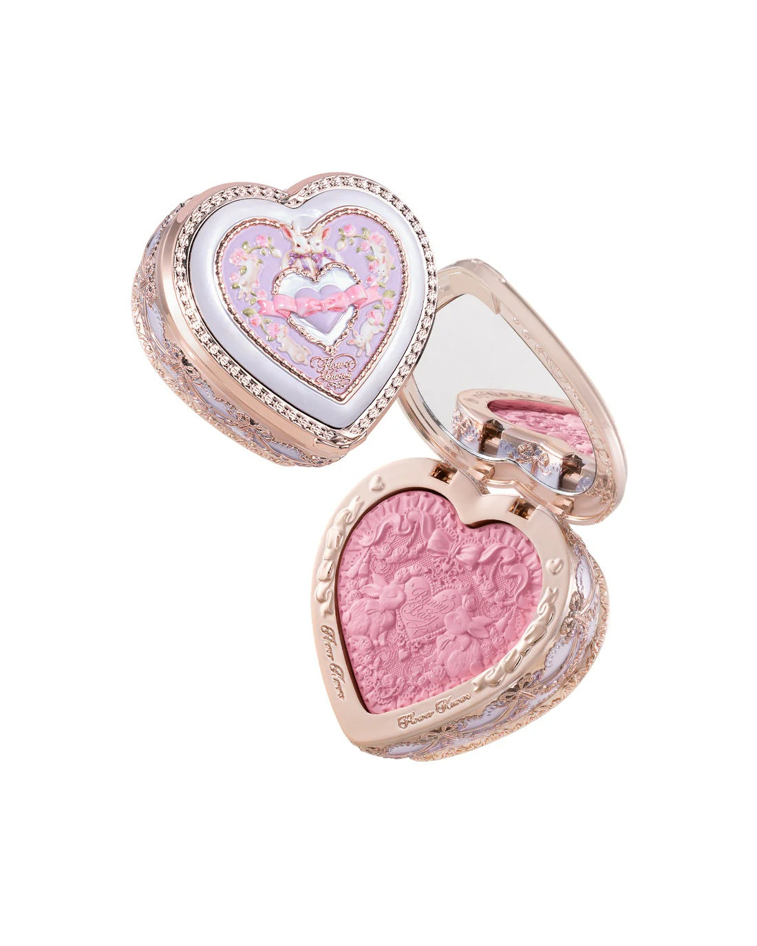Flower Knows Bunny Garden Embossed Blush