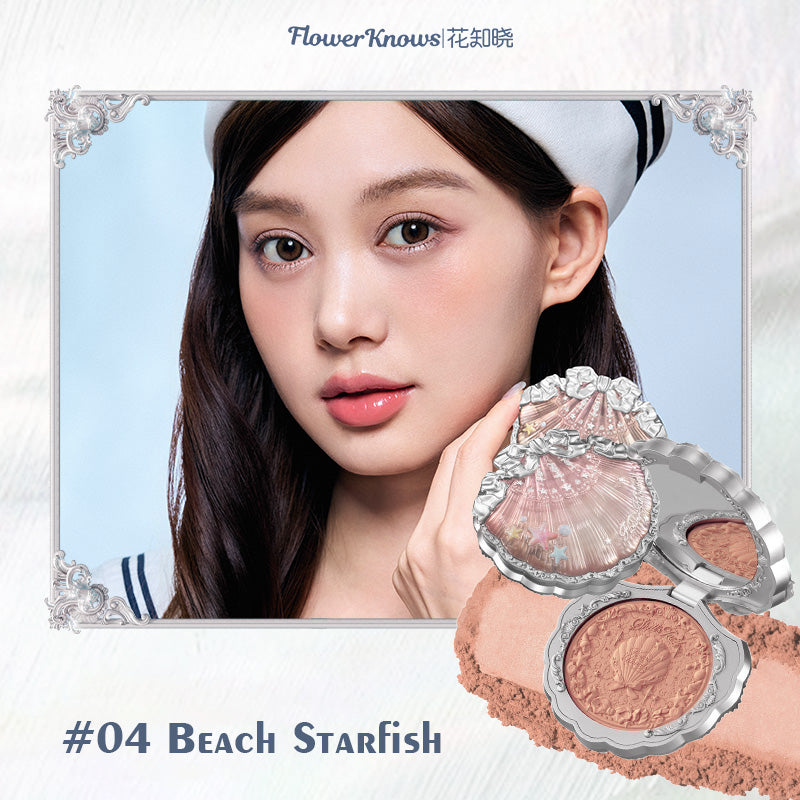 Flower Knows Shell's Jewel Silk Satin Blush