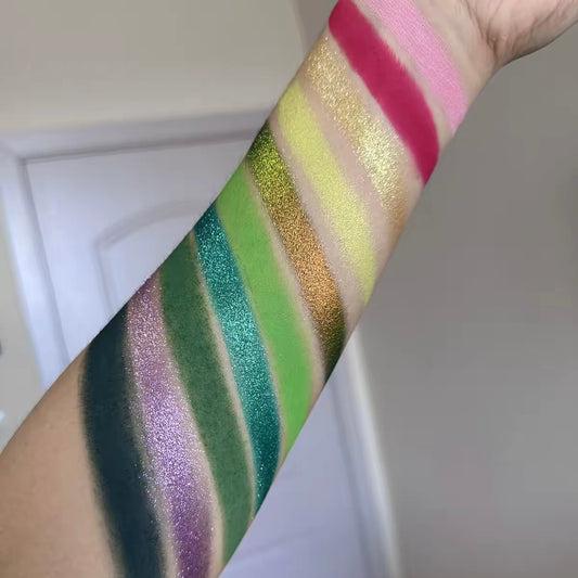 Anthemy "Serpent's Gaze" 10-Color Multichrome Eyeshadow Palette - Silk Mirror