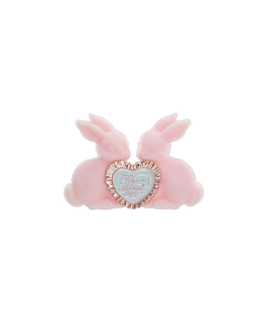 Flower Knows Bunny Garden Hair Clip
