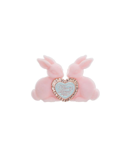 Flower Knows Bunny Garden Hair Clip