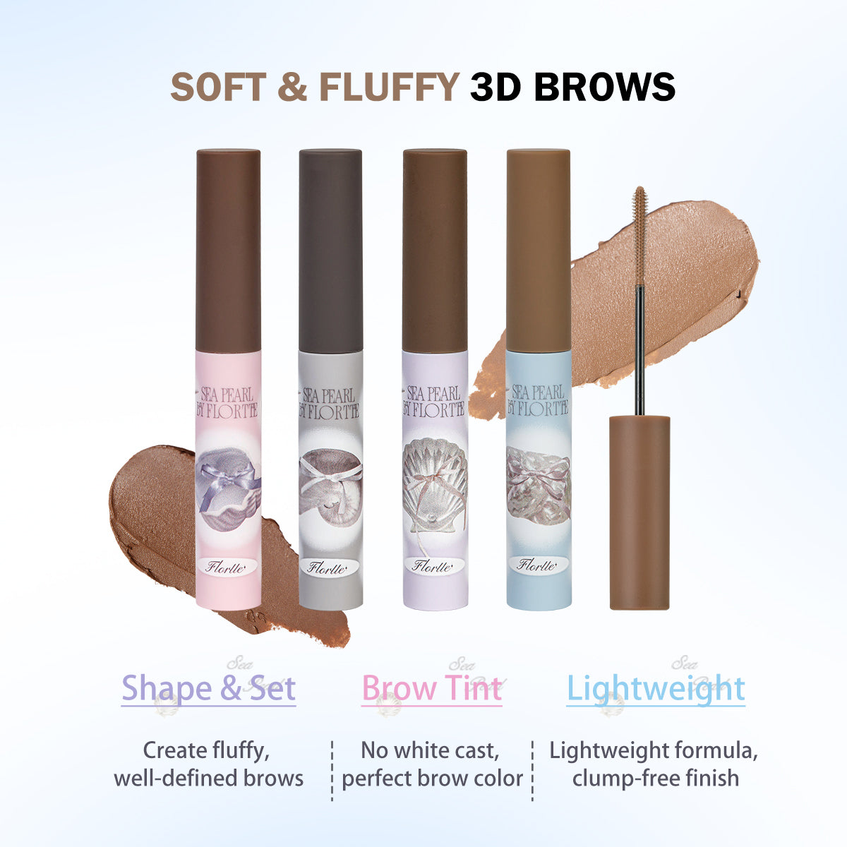 FLORTTE Glass Sea Collection Eyebrow Tint