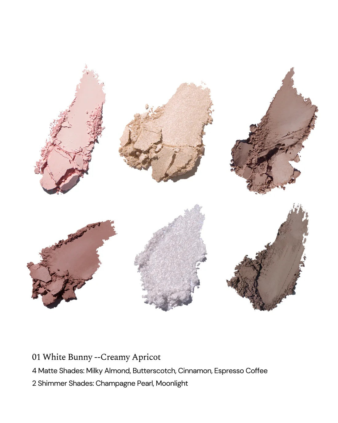Flower Knows Bunny Garden 6-Color Makeup Palette