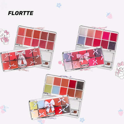FLORTTE Peng Peng Princess Jelly Lip Gloss Palette
