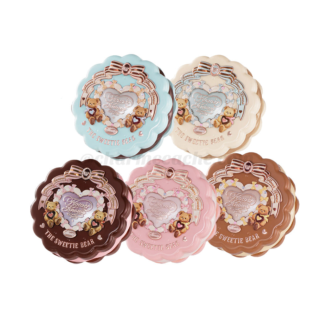 Flower Knows The Sweetie Bear Silk Satin Blush