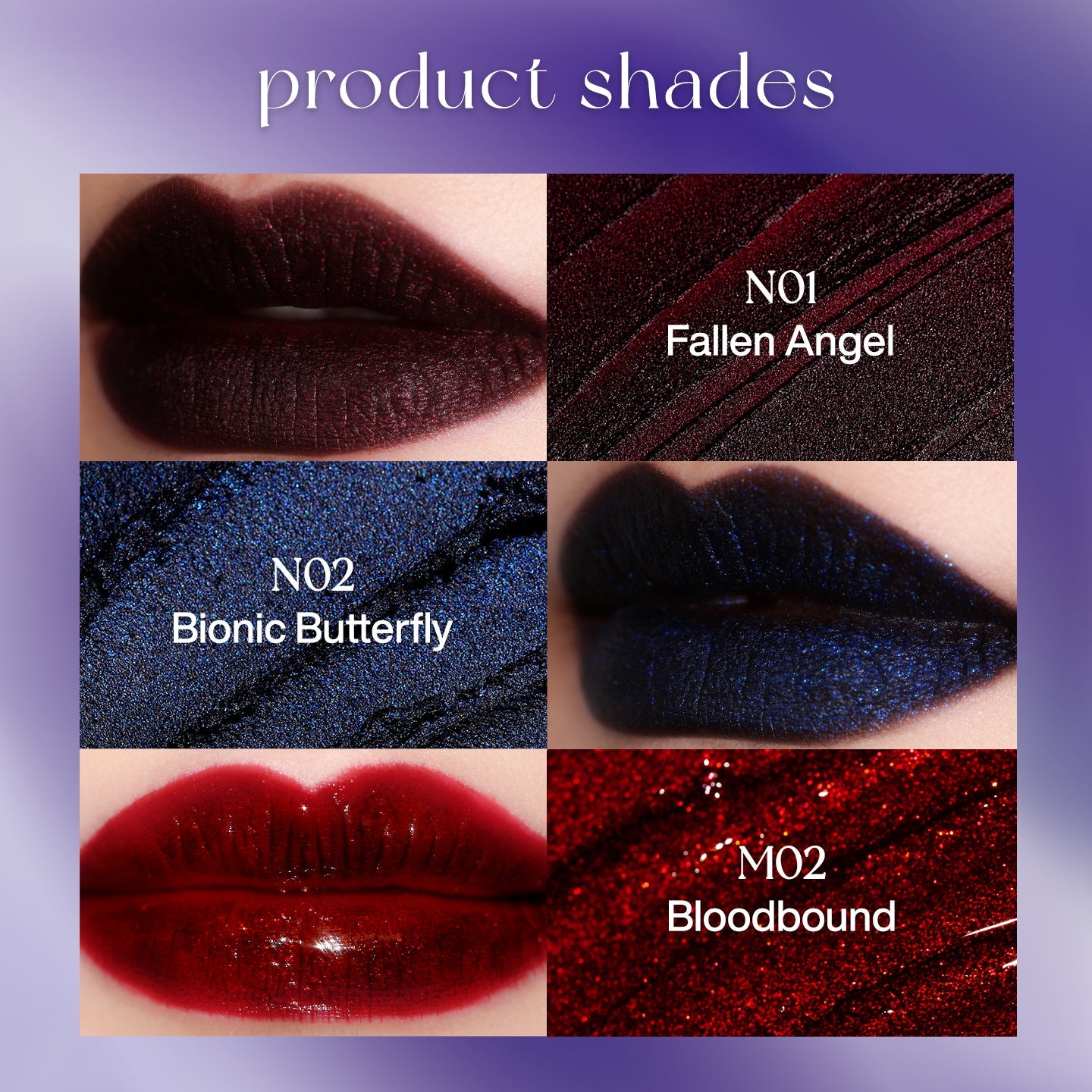 DE'LANCI Alter Realm Lip Mud & Lip Gloss