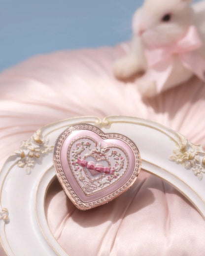 Flower Knows Bunny Garden Embossed Blush