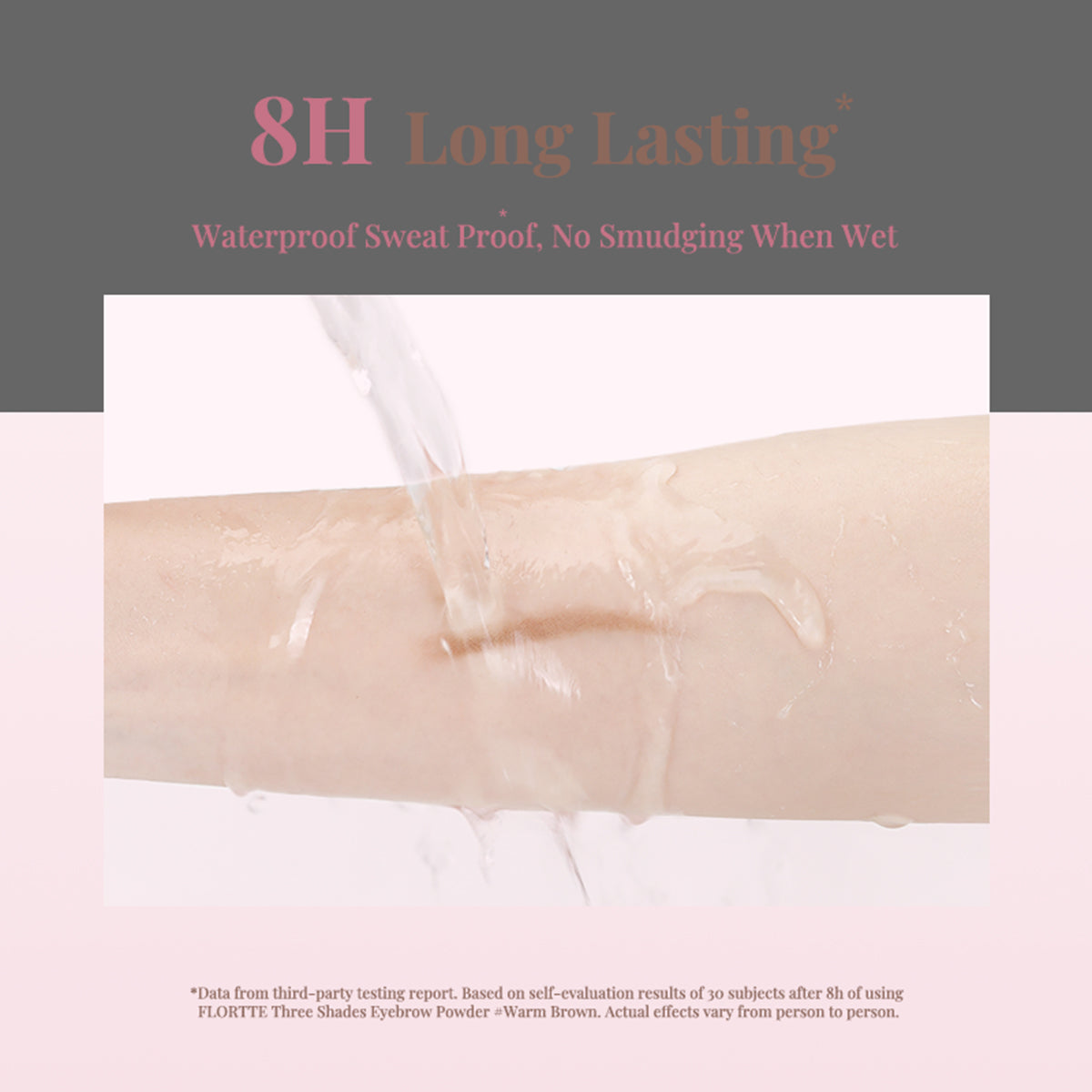 FLORTTE I Have No Worries Series 3-Color Eyebrow Powder
