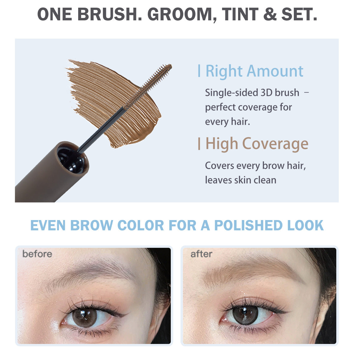 FLORTTE Glass Sea Collection Eyebrow Tint