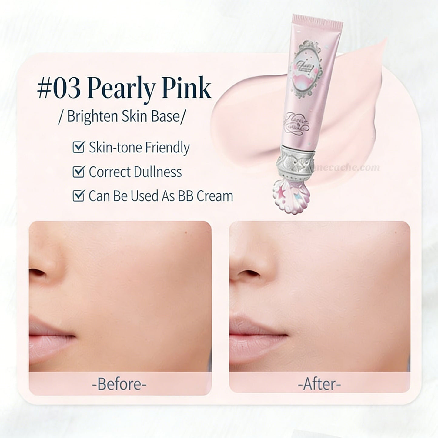 Flower Knows Shell's Jewel Radiance Primer