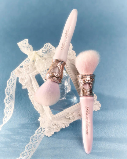 Flower Knows Bunny Garden Slanted Blush Brush