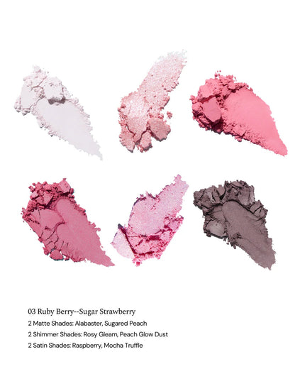 Flower Knows Bunny Garden 6-Color Makeup Palette
