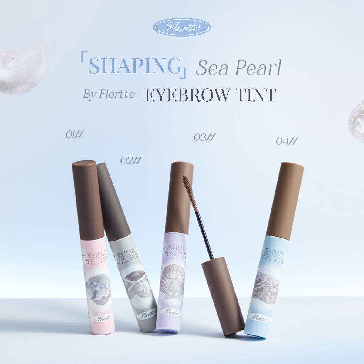 FLORTTE Glass Sea Collection Eyebrow Tint