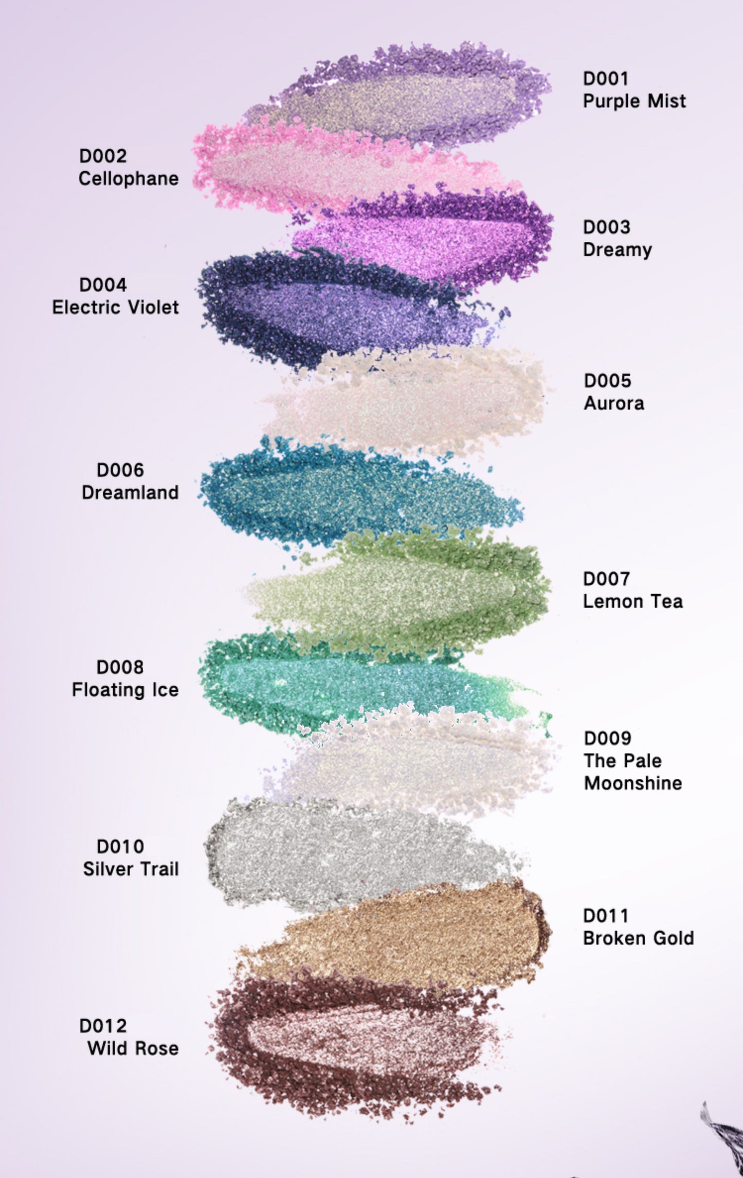 DE'LANCI Magnetic Single Eyeshadow Pan