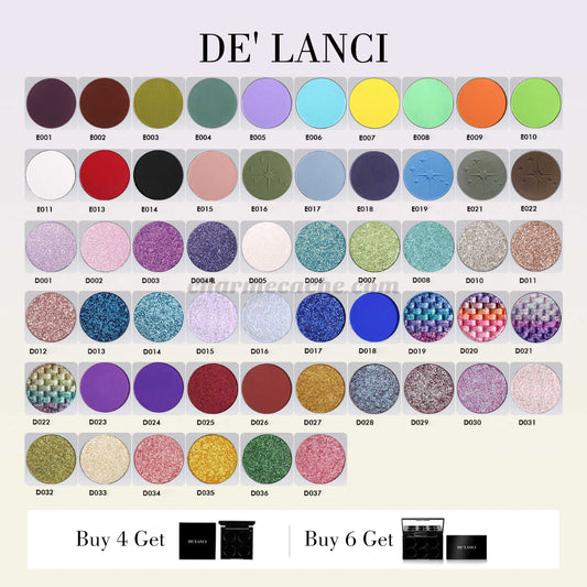 DE'LANCI Magnetic Single Eyeshadow Pan