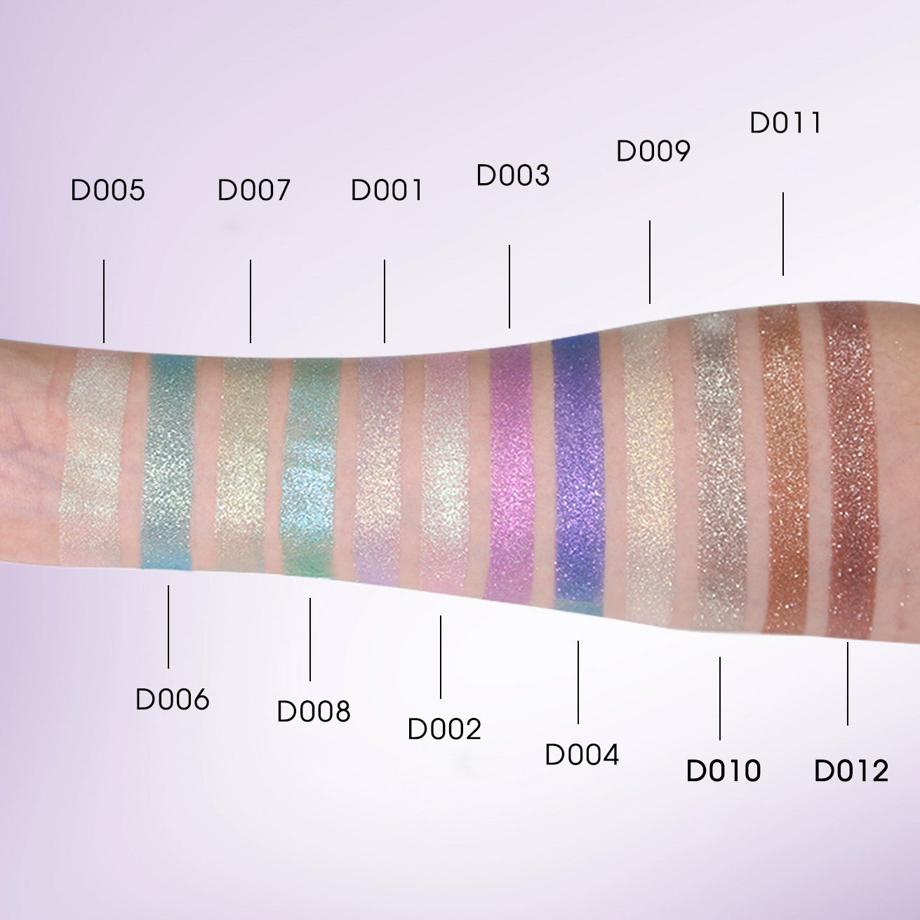 DE'LANCI Magnetic Single Eyeshadow Pan