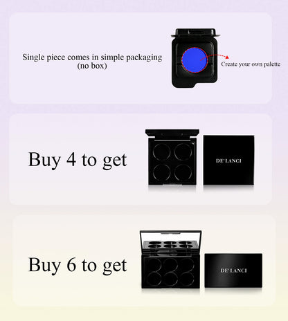 DE'LANCI Magnetic Single Eyeshadow Pan