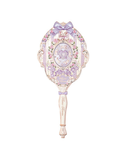 Flower Knows Bunny Garden Hand Mirror