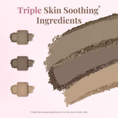 FLORTTE I Have No Worries Series 3-Color Eyebrow Powder