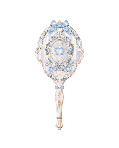 Flower Knows Bunny Garden Hand Mirror