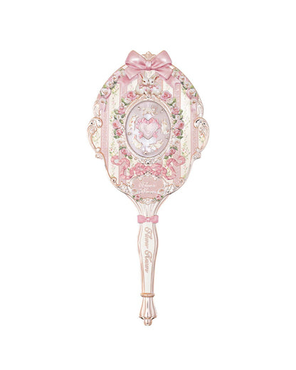 Flower Knows Bunny Garden Hand Mirror