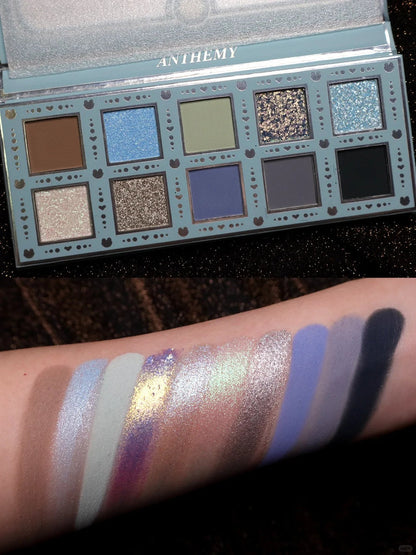 ANTHEMY Ice Ferret 10-Color Chameleon Eyeshadow Palette