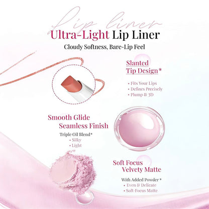 FLORTTE Rainbow Bubble Dual-Ended Lip Liner & Gloss Pen