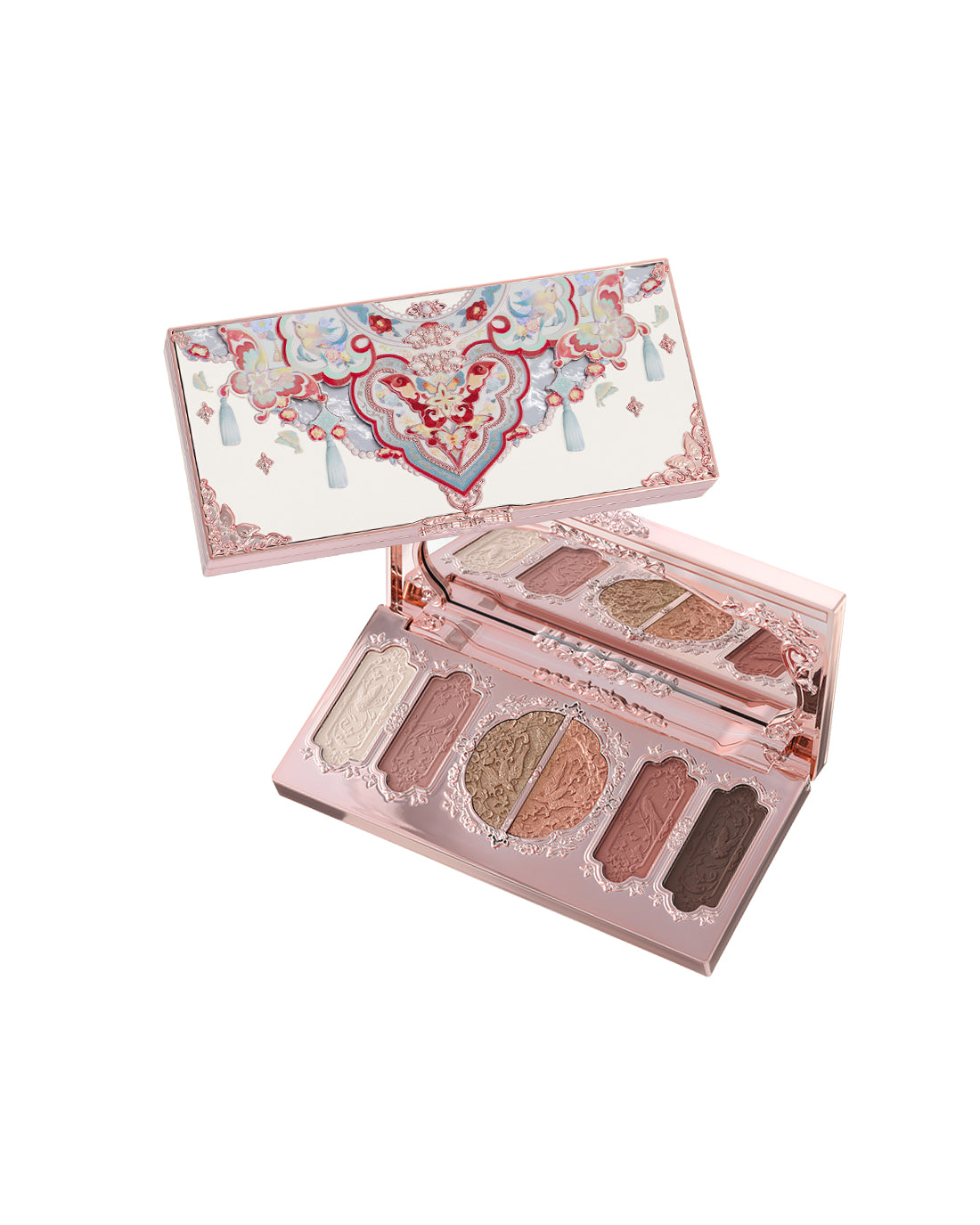 Flower Knows Butterfly Cloud Collar Embossed 6 - Color Makeup Palette