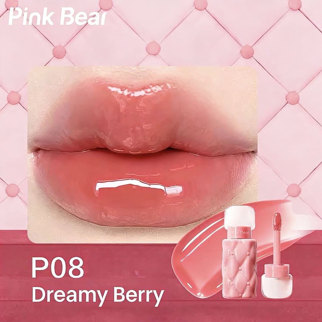 Pink Bear Plumping Lip Gloss