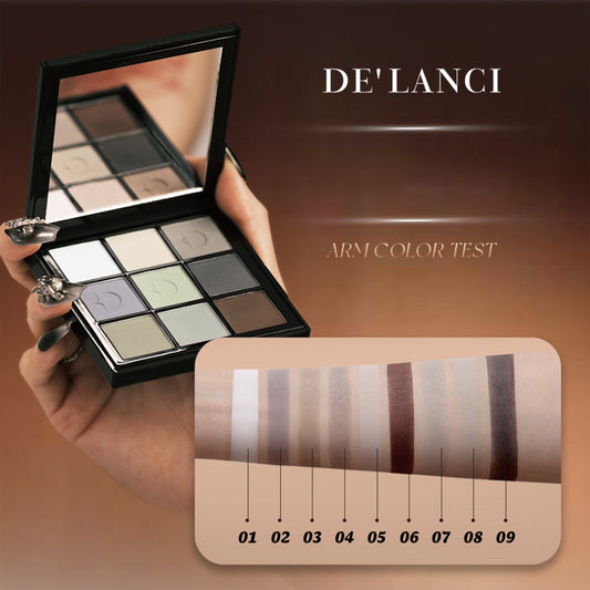 DE'LANCI Doomsday Wasteland 9-Color Eyeshadow Palette