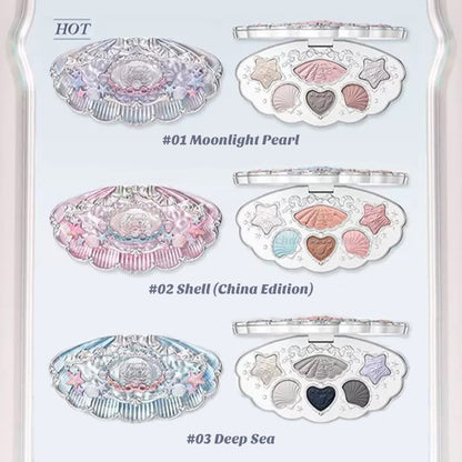 Flower Knows Shell's Jewel 6-Color Makeup Palette