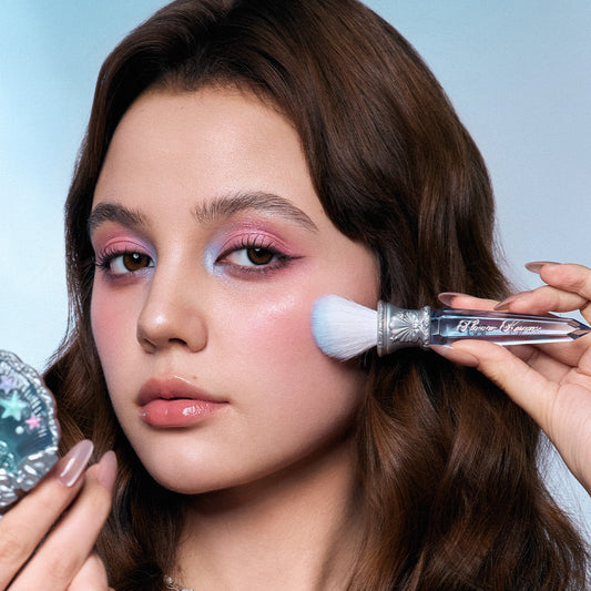 Flower Knows Shell's Jewel Angled Blush Brush