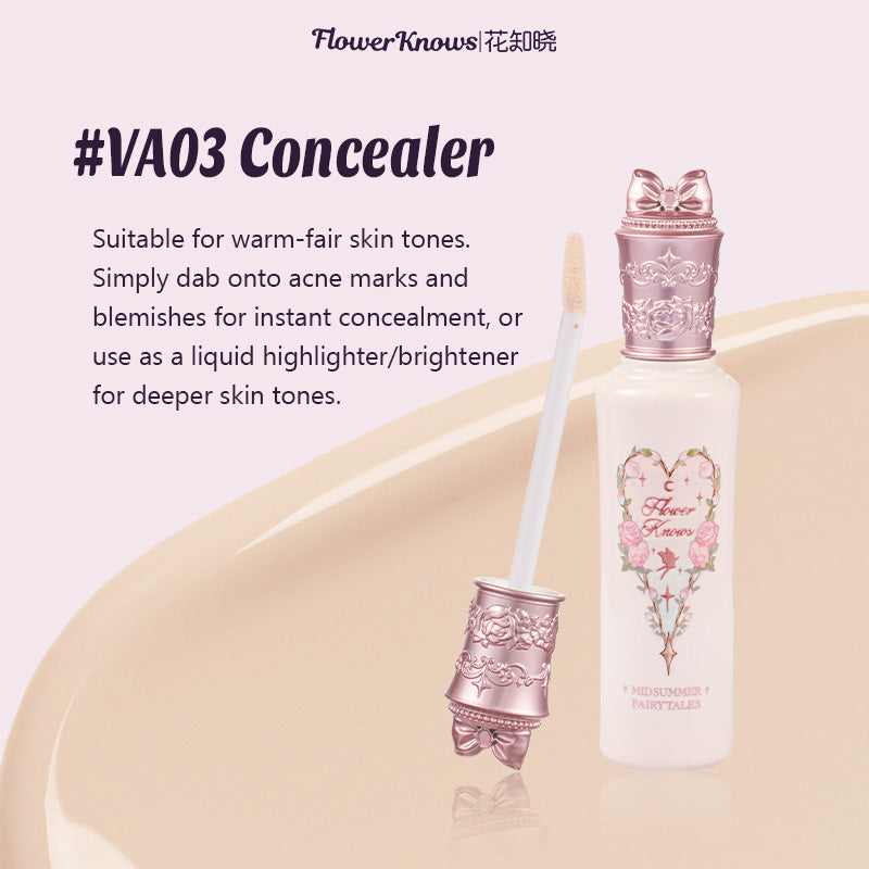 Flower Knows Midsummer Fairytales Concealer Brightening Liquid (China Edition)