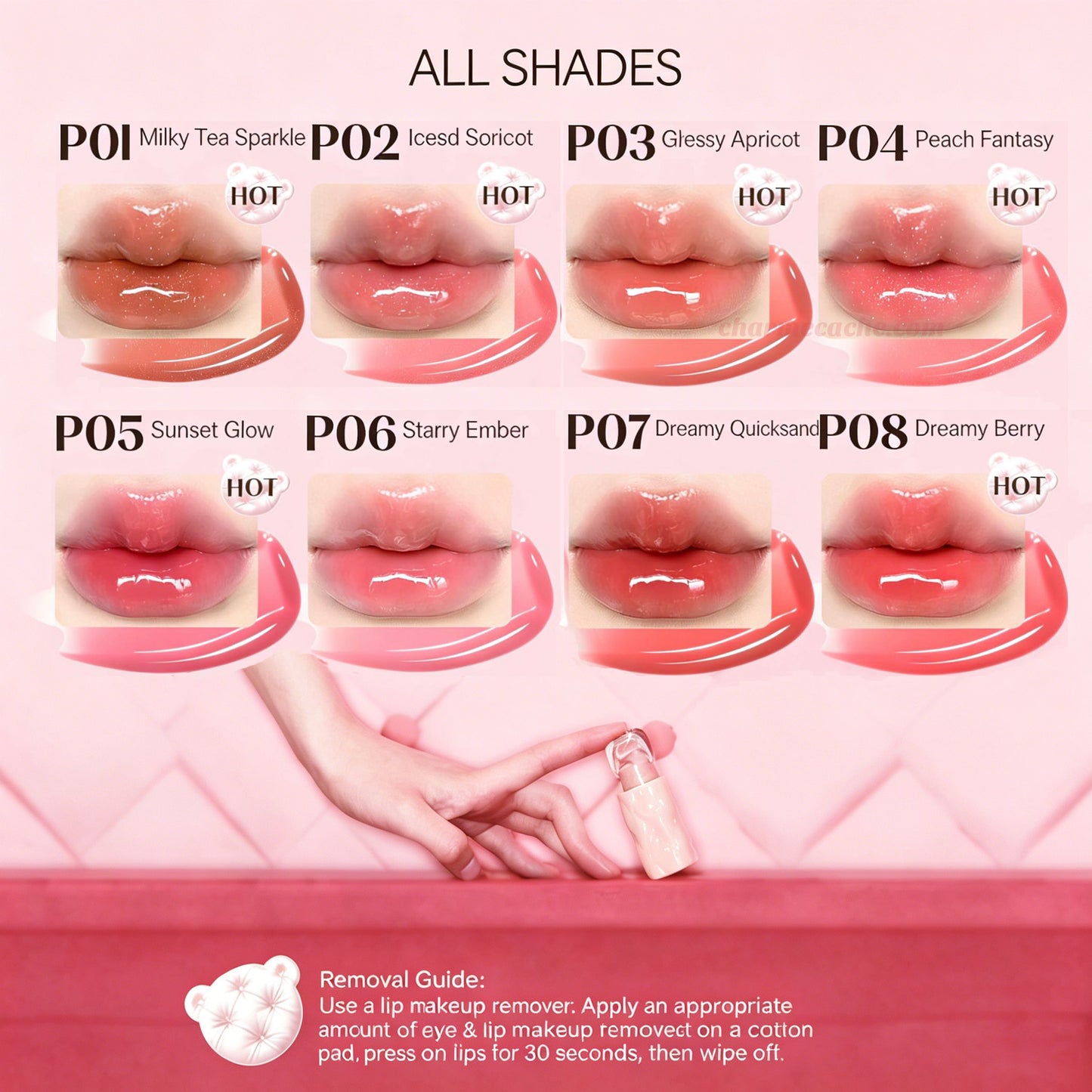 Pink Bear Plumping Lip Gloss