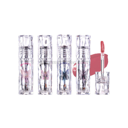 FLORTTE Butterfly Hello Beauty Lip Lacquer (Non-Stick Cup)