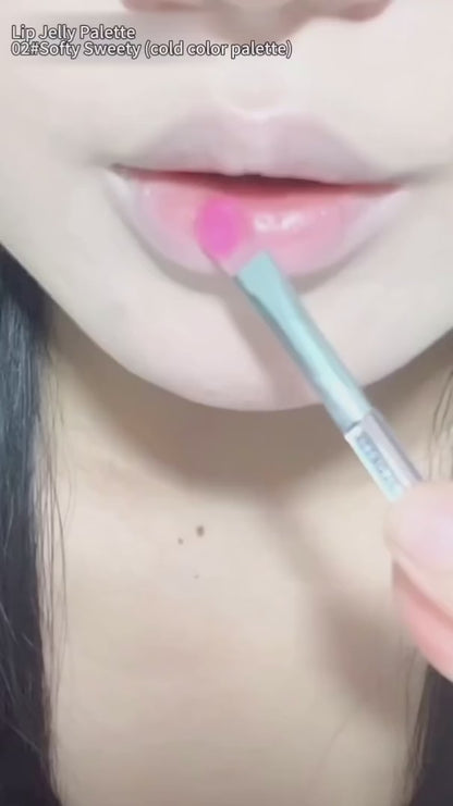 FLORTTE Peng Peng Princess Jelly Lip Gloss Palette