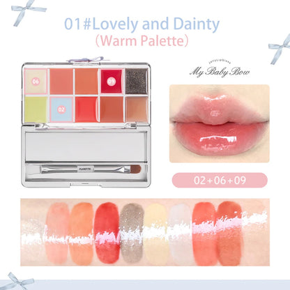 FLORTTE Peng Peng Princess Jelly Lip Gloss Palette